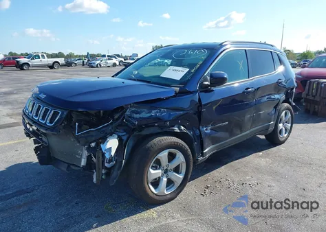 2021 Jeep Compass Latitude Fwd z USA, uszkodzony, nr VIN 3C4NJCBB9MT592610